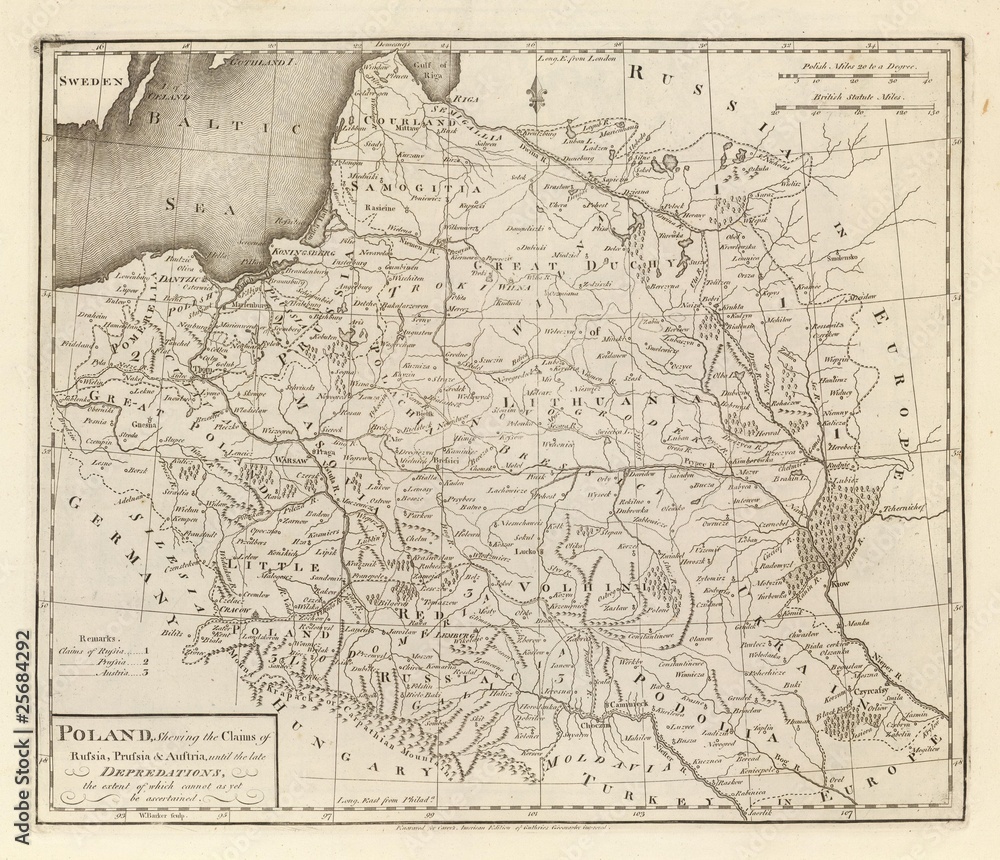 Obraz premium Old map