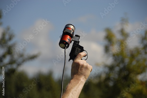 Startschuss beim 100-Meter-Lauf photo