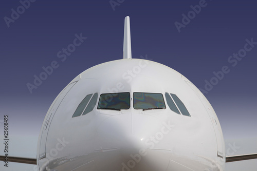 Obraz na płótnie avion vue de face w salonie