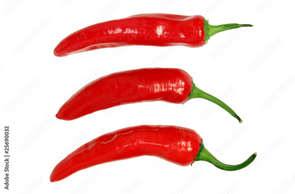 Red chili peppers