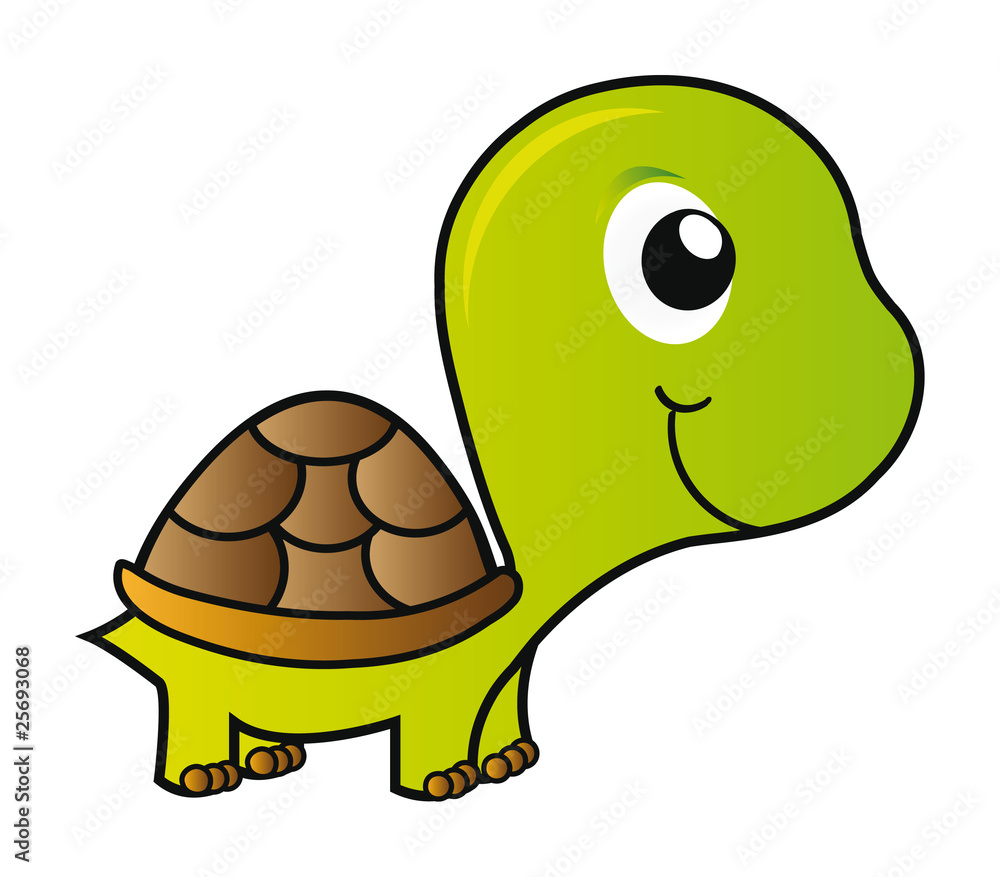 Naklejka premium turtle