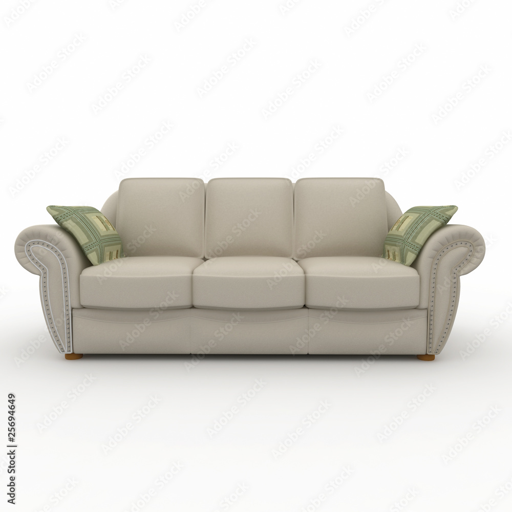 Fototapeta premium 3d furniture detailed