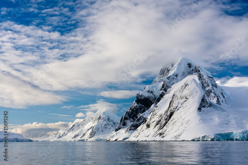 Snow-capped mountains