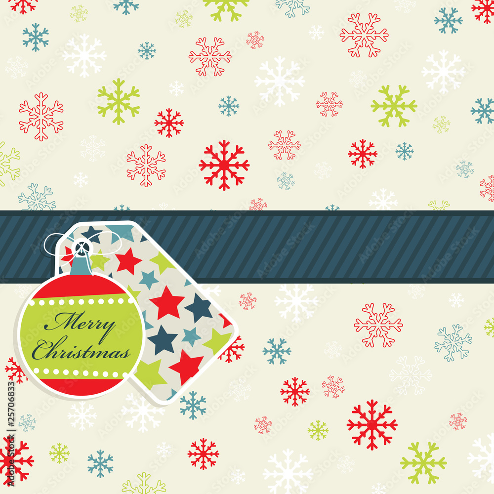 Fototapeta premium snowflake pattern