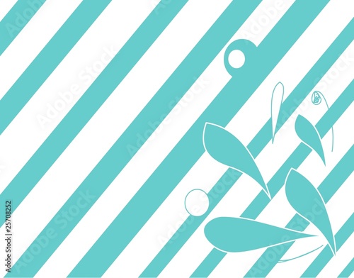 Blue flower background