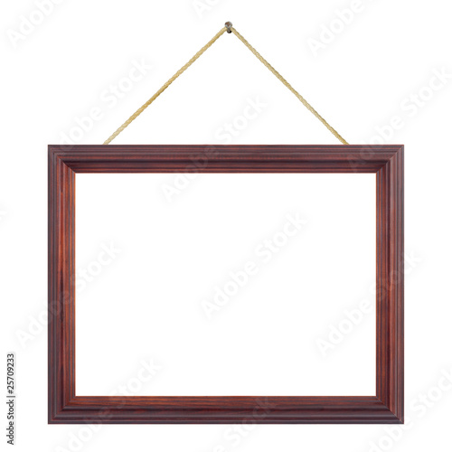 Obraz na płótnie Retro frame on string w salonie