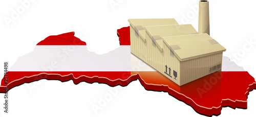 Lettonie et usine délocalisée (détouré)