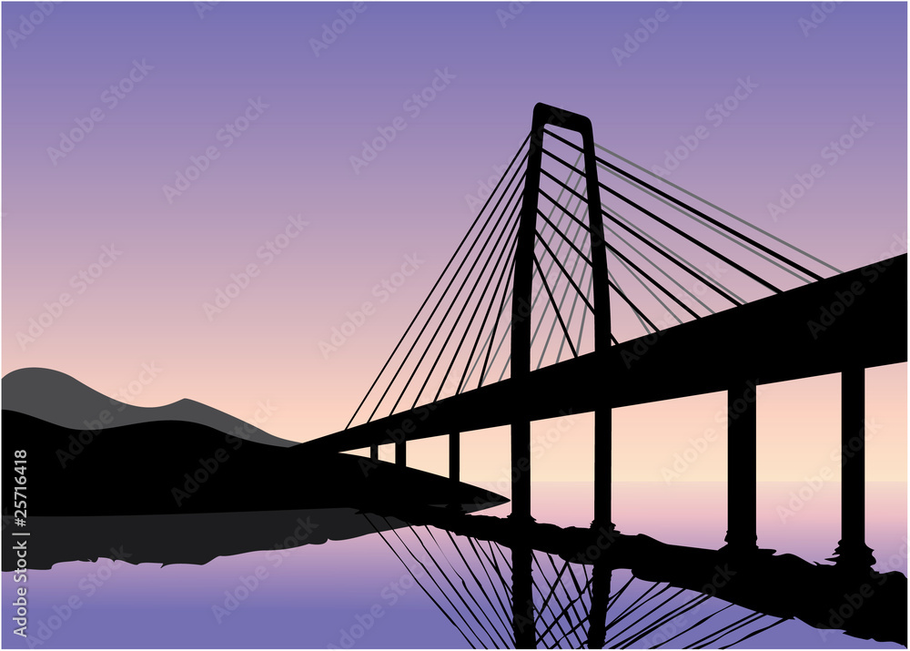 bridge silhouette