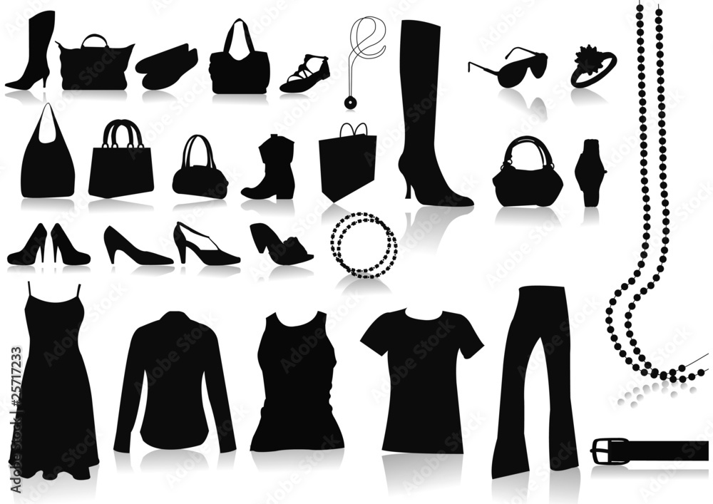 femme shopping