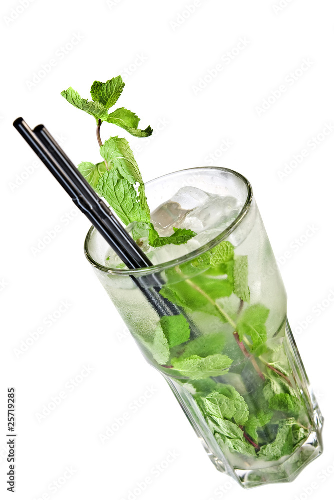 Mohito isolated on white Mohito isolated on white