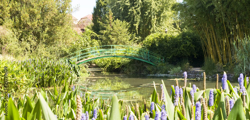 Monets Garden and Lily Pond,Giverny France