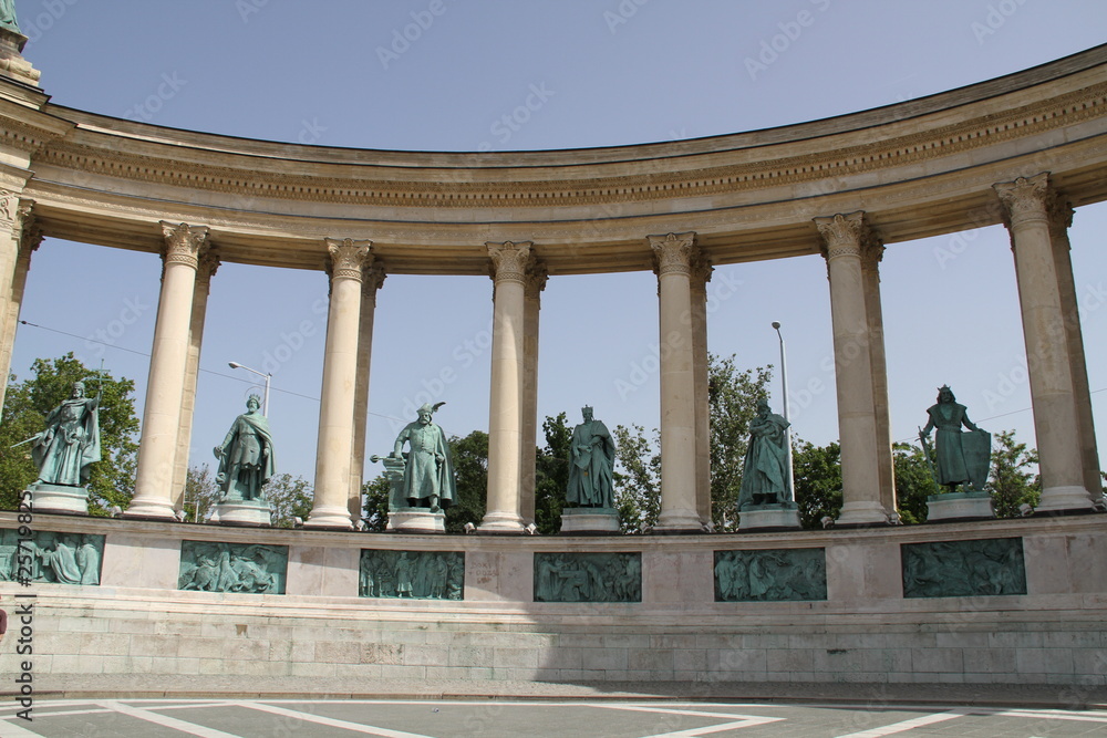 Fototapeta premium Budapest,la place des héros