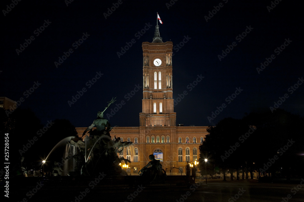 Fototapeta premium Berlin Town Hall (Rotes Rathaus) - Germany