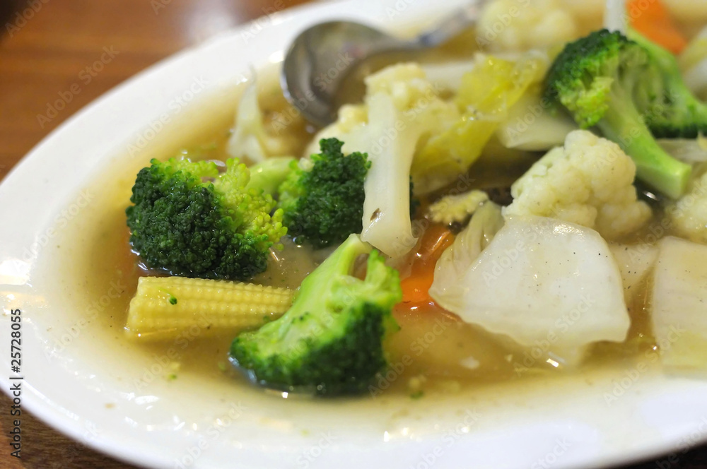 Asian style mixed vegetable cuisine Asian style mixed vegetable cuisine