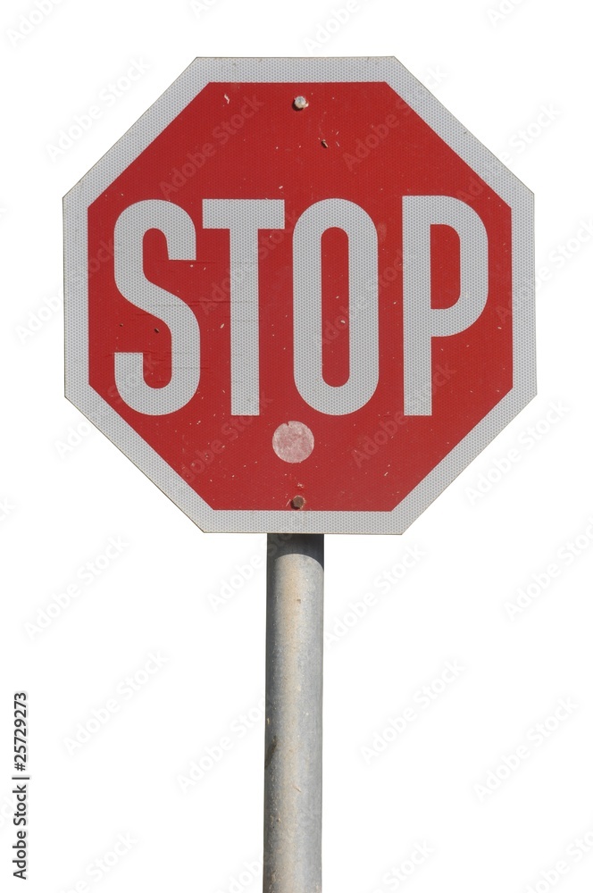 Obraz premium Stop sign
