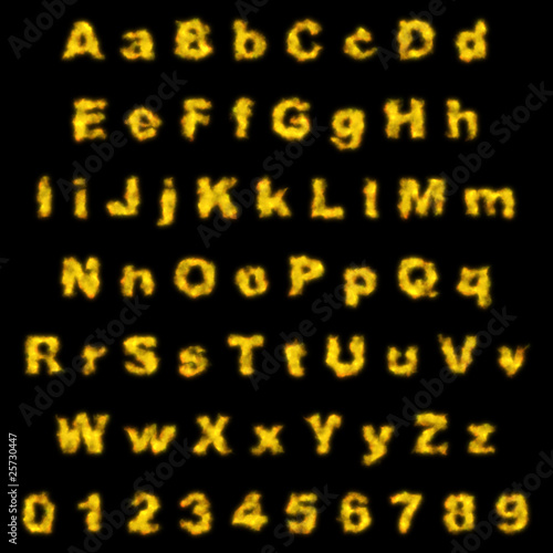 fire alphabet