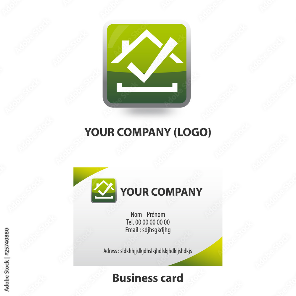 logo entreprise, bâtiment logo entreprise, bâtiment