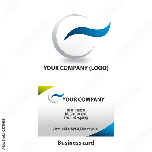 logo entreprise, affaires