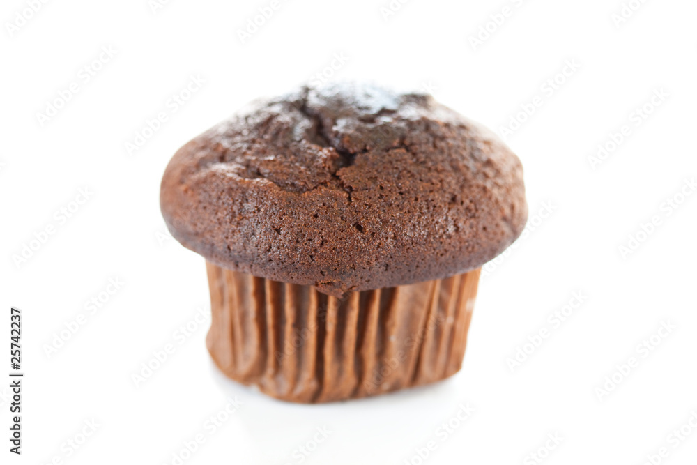 tasty chocolate muffin