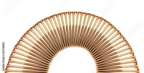 Schrauben im Halbkreis - 01