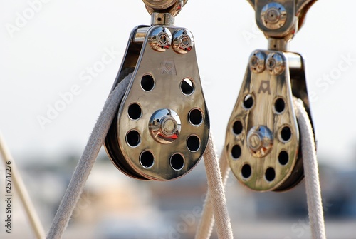 Poulies de voilier