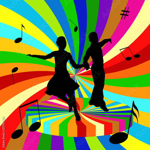 Colored waltz