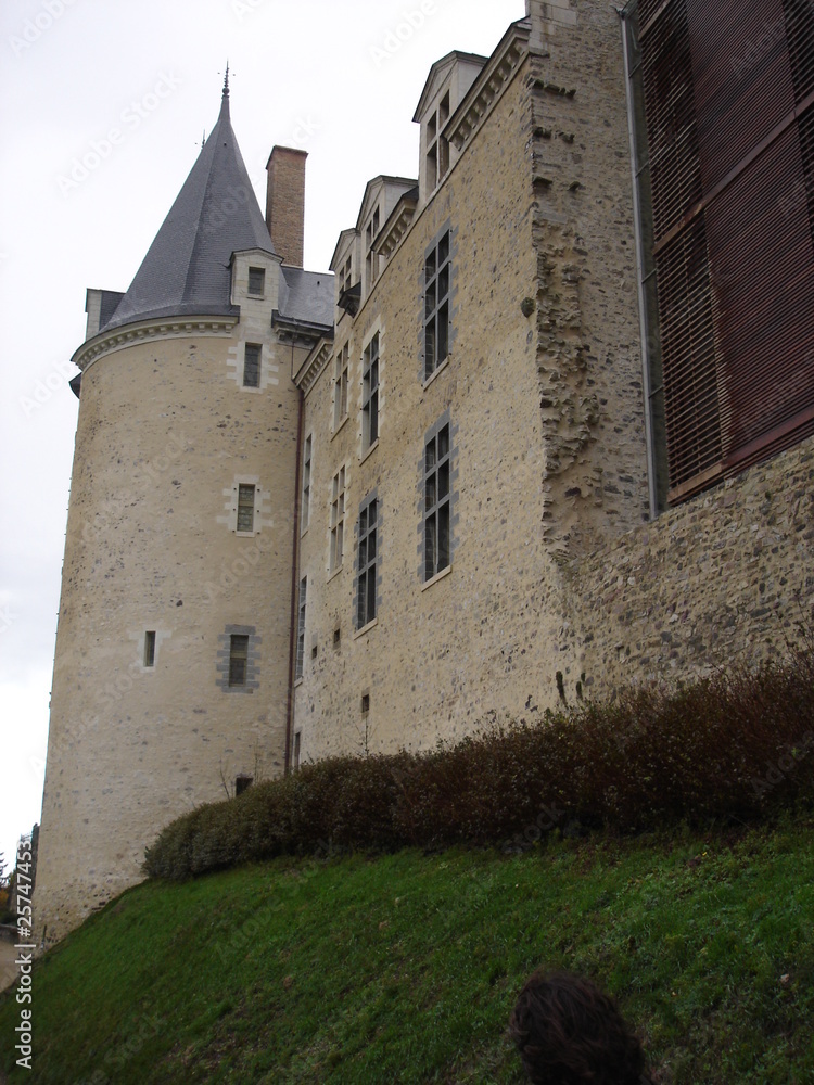 Le château de Saint-Suzanne (Mayenne)