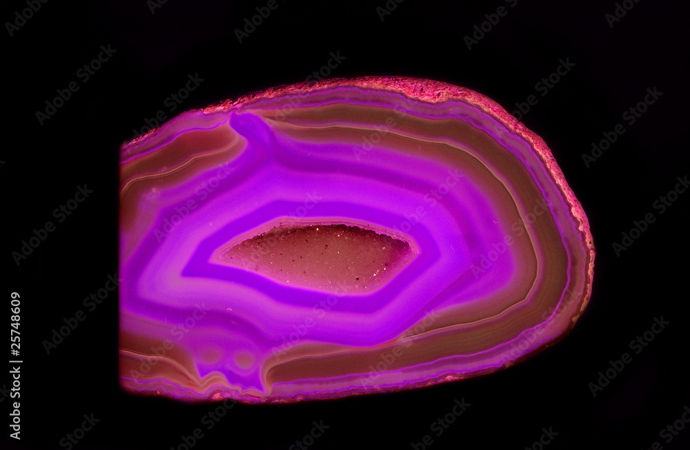 Colorful enigmatic geode stone from Germany Colorful enigmatic geode stone from Germany