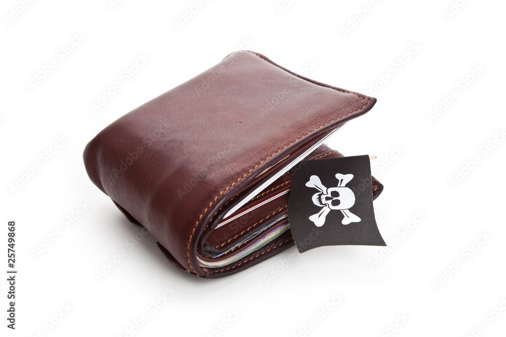 Pirate Flag and Wallet Pirate Flag and Wallet