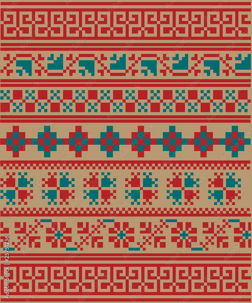 American textile pattern American textile pattern