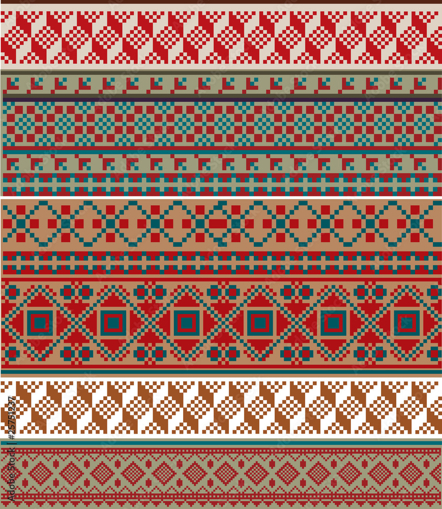 American textile pattern American textile pattern