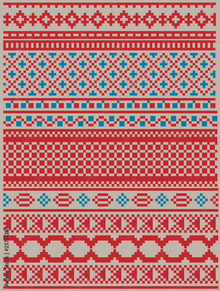 American textile pattern American textile pattern