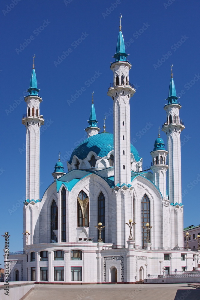a mosque is in city Kasan, Russia