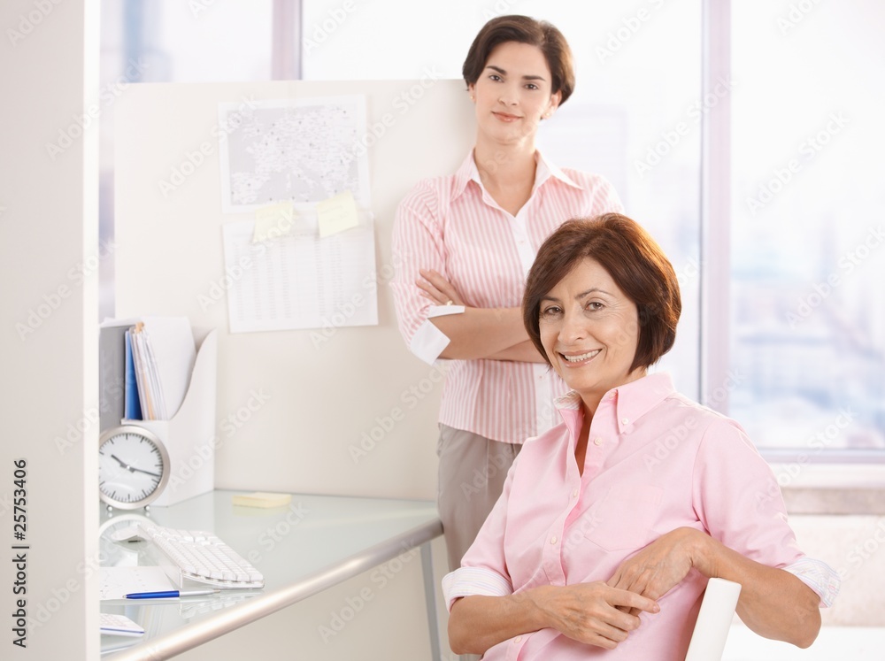 Portrait of office workers Portrait of office workers