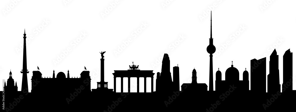 Obraz premium Berlin Skyline