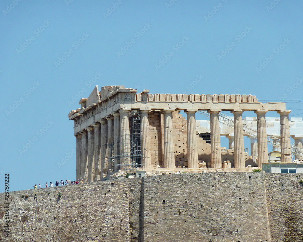 Naklejka premium Parthenon , Acropolis of Athens - Greece