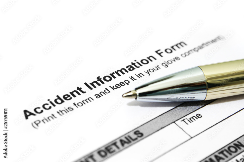 Accident information form Accident information form