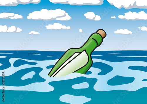 messaggio nella bottiglia