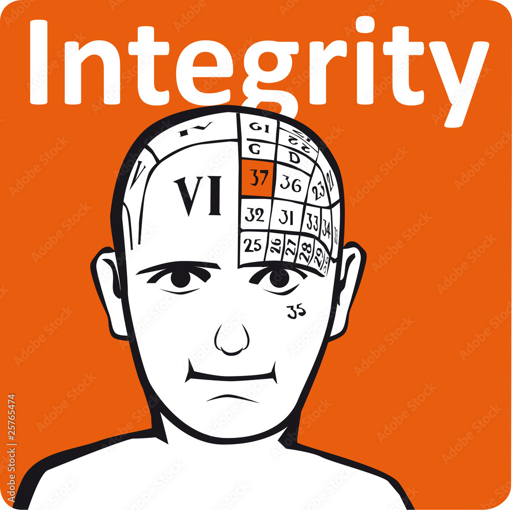 A psychology model - the integrity section of the brain A psychology model - the integrity section of the brain