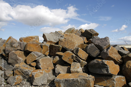Stone blocks for construction