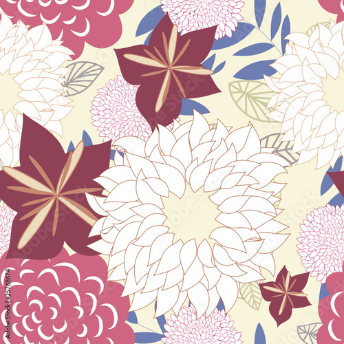 floral seamless pattern