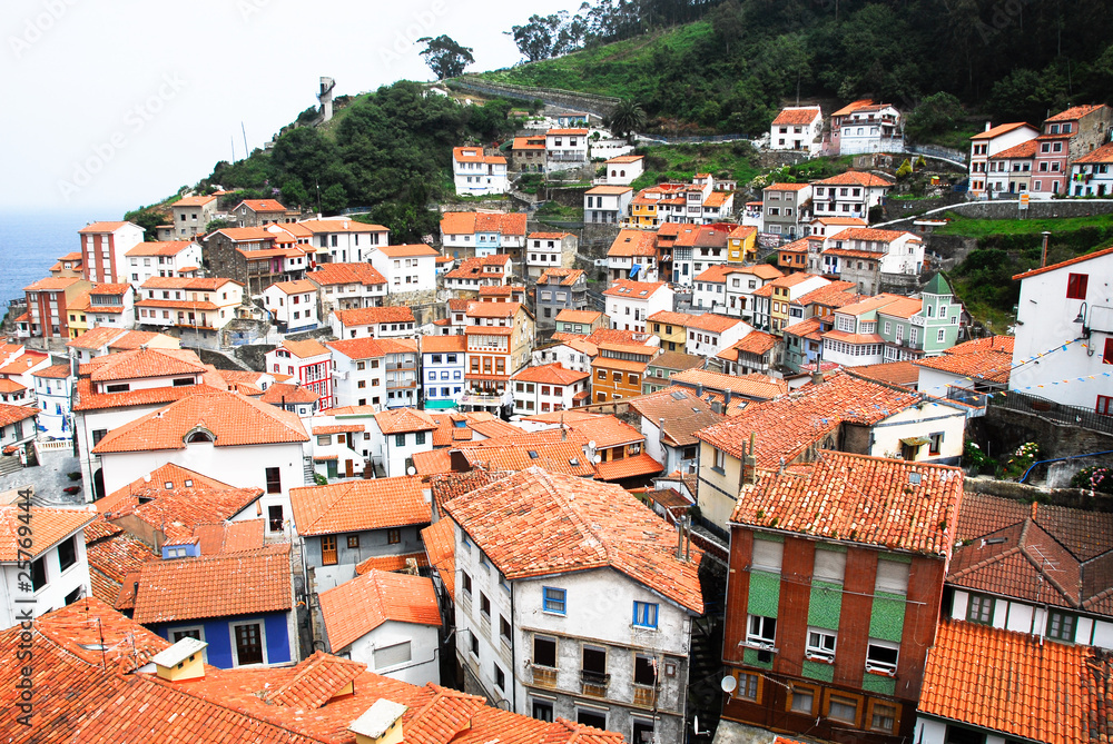 Casas de Cudillero, Asturias