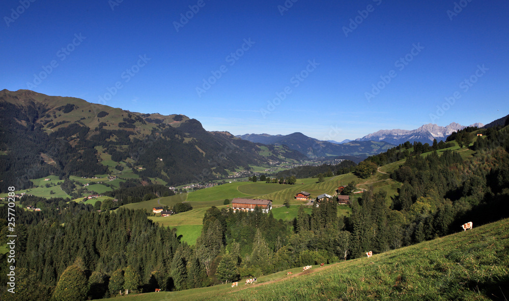 Obraz premium Tiroler Unterland - landscape in Tyrol