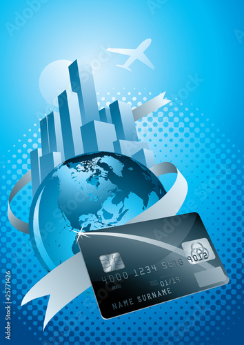 World credit card.