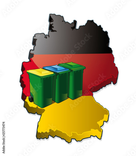 tri sélectif des déchets en allemagne
