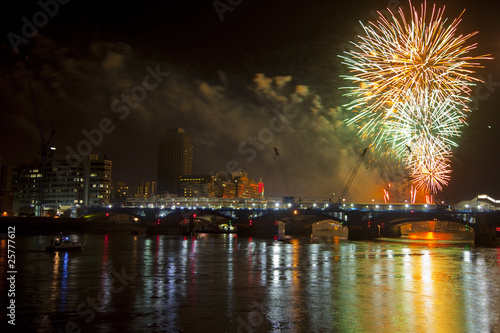 Thames Festival Fireworks © chrisdorney