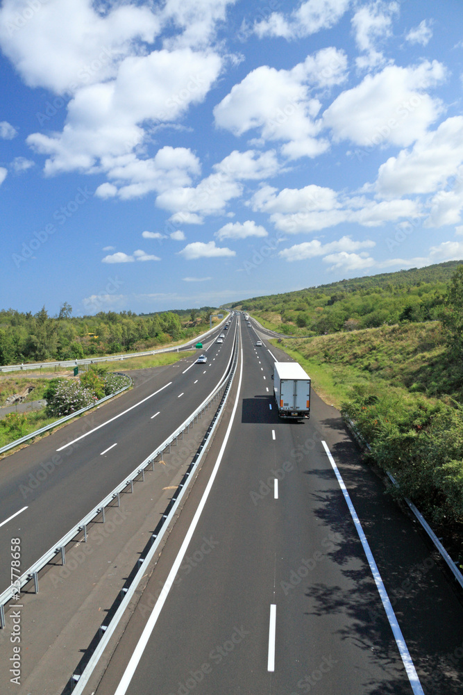 route nouvelle des Tamarins, île de la Réunion