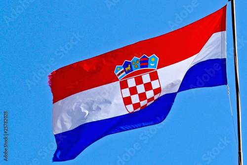 kroatische flagge