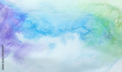 color strokes watercolor painting art photo