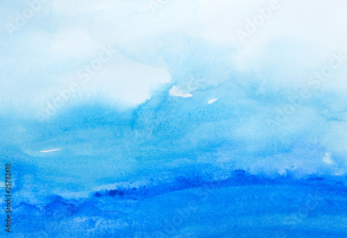 color strokes watercolor painting art © Lumos sp